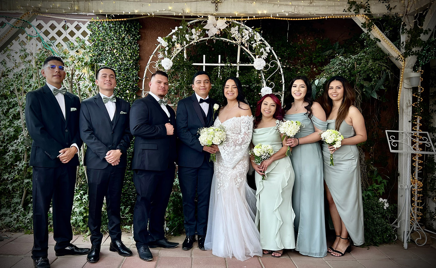 Wedding ceremony with Reverend Carlene